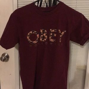 Floral Obey T-Shirt
